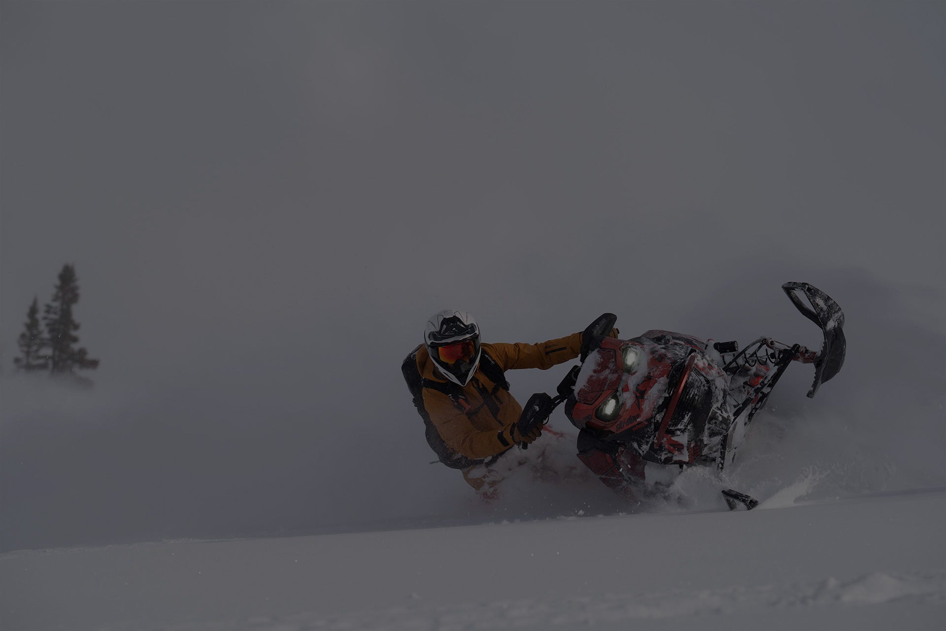 Snowmobile Helium Hood