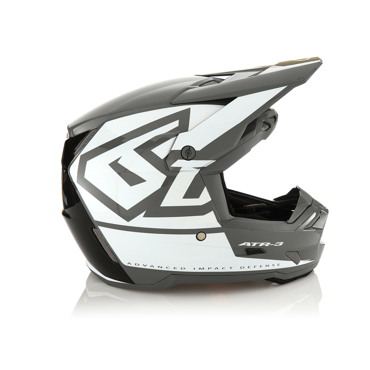 6D ATR - 3 Hex Gloss - White - XXL