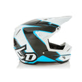 6D ATR - 3 Wave Gloss - Cyan White - XXL