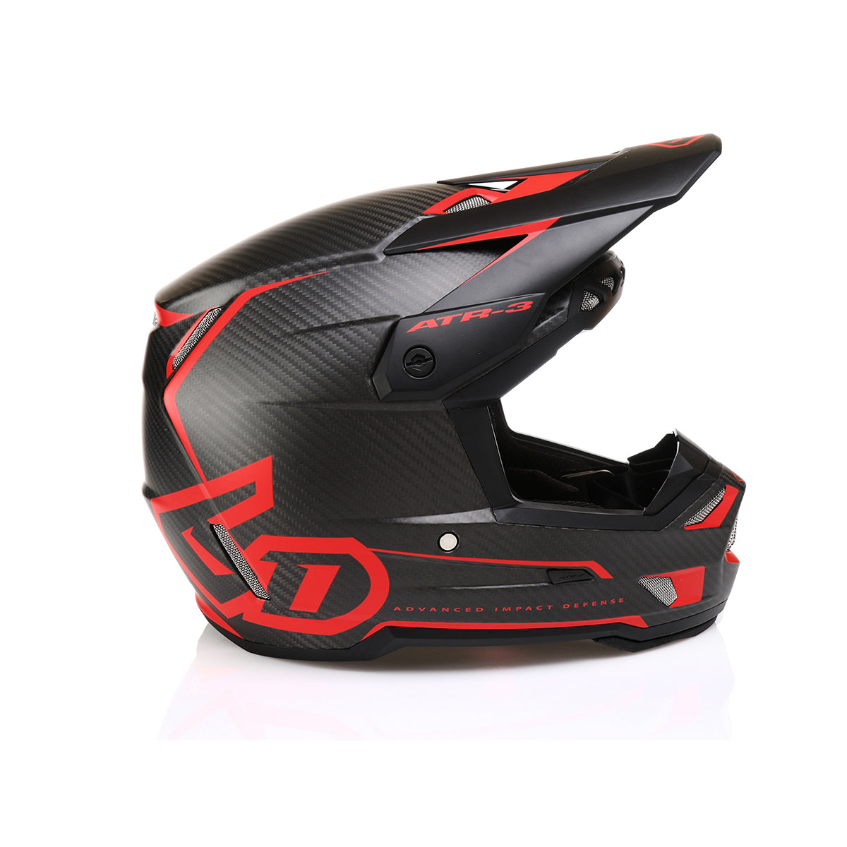 6D ATR - 3 Nova Matte - Red - XXL