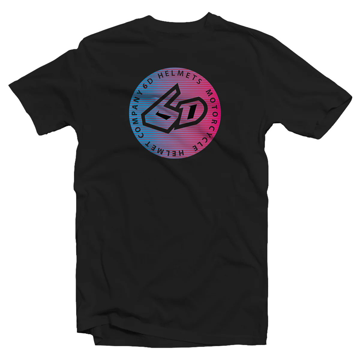 6D Fade Tee - Black - XL