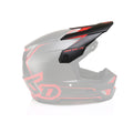 6D ATR - 3 Visor Nova Matte - Red
