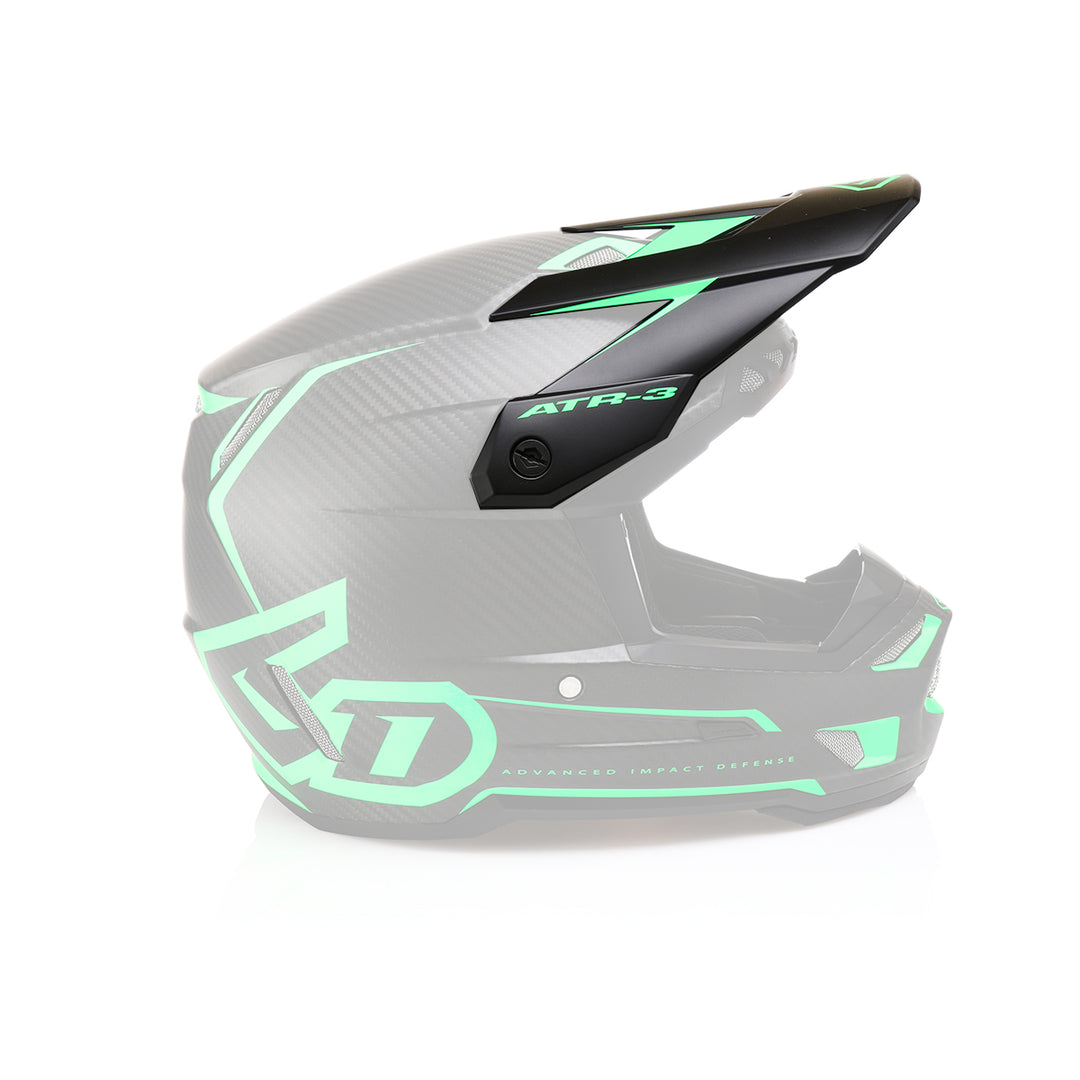 6D ATR - 3 Visor Nova Matte - Green