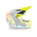 6D ATR - 3Y Visor Wave Gloss - Cyan Neon Orange Yellow
