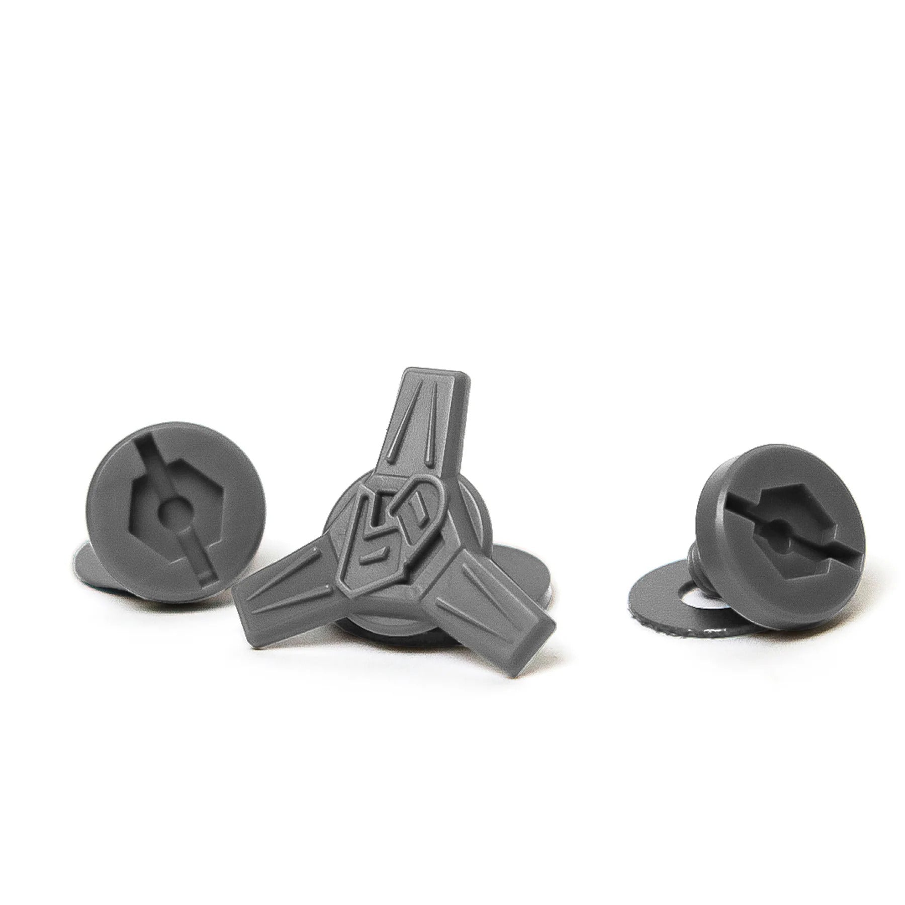 6D ATR - 3 Visor Screw Set Grey - Default Title