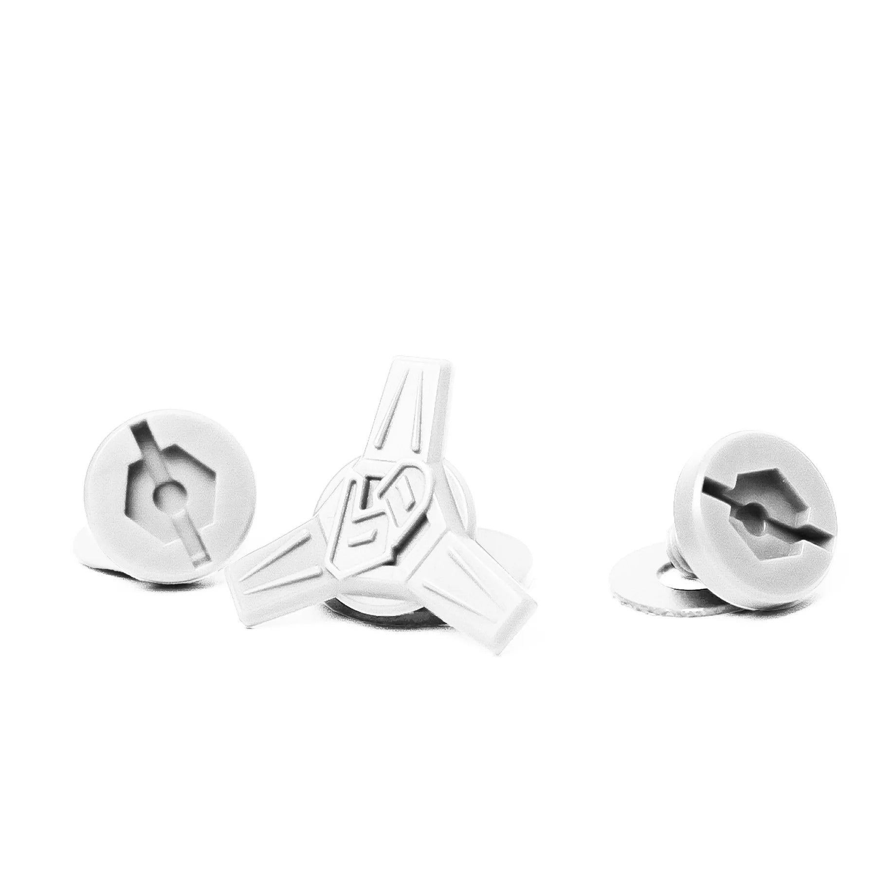 6D ATR - 3 Visor Screw Set White - Default Title