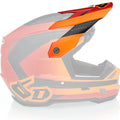6D ATR - 3 Visor Pure Gloss orange