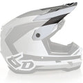 6D ATR - 3 Visor Pure Gloss white
