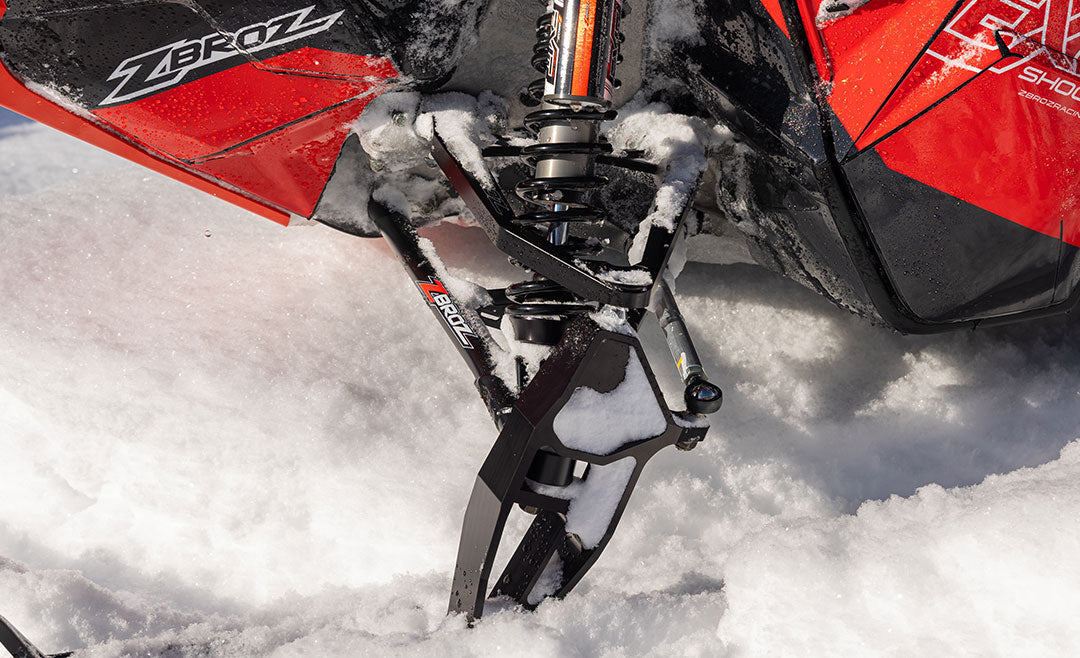 Zbroz Polaris RMK Billet Upper/Chromoly Lower 36" Mountain A-Arm Kit (2016-2025)