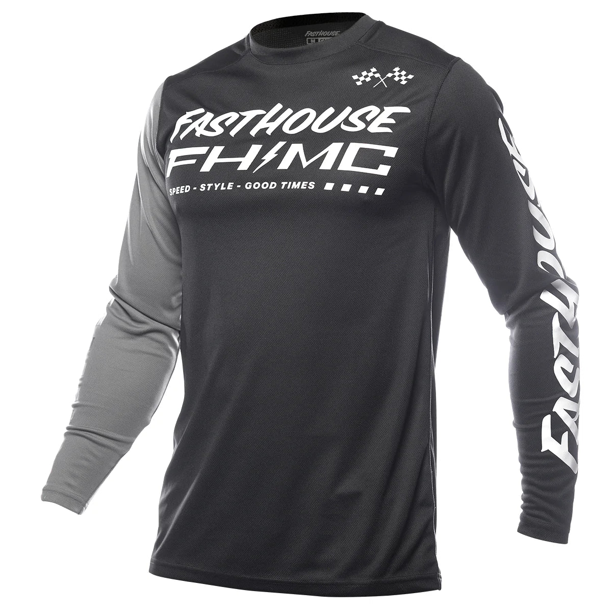 Fasthouse Carbon Method Jersey Black/Gray