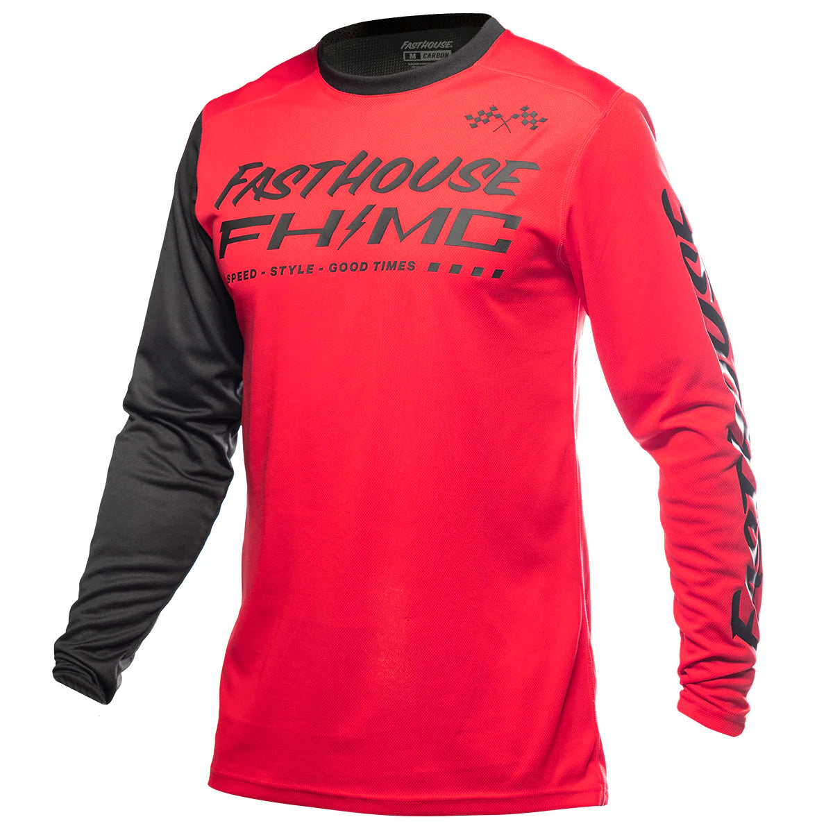 Fasthouse Carbon Method Jersey Red/Black