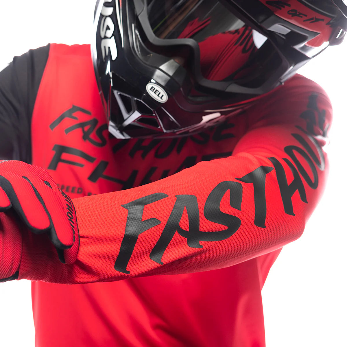 Fasthouse Carbon Method Jersey Red/Black