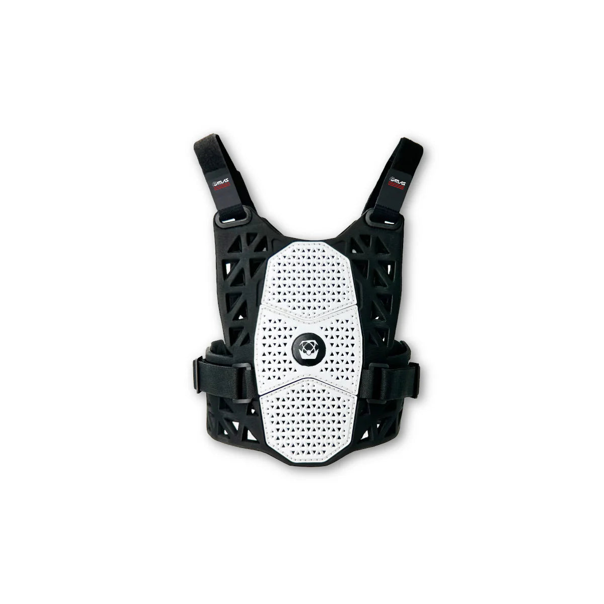 Atlas Charger Peewee Chest Protector White