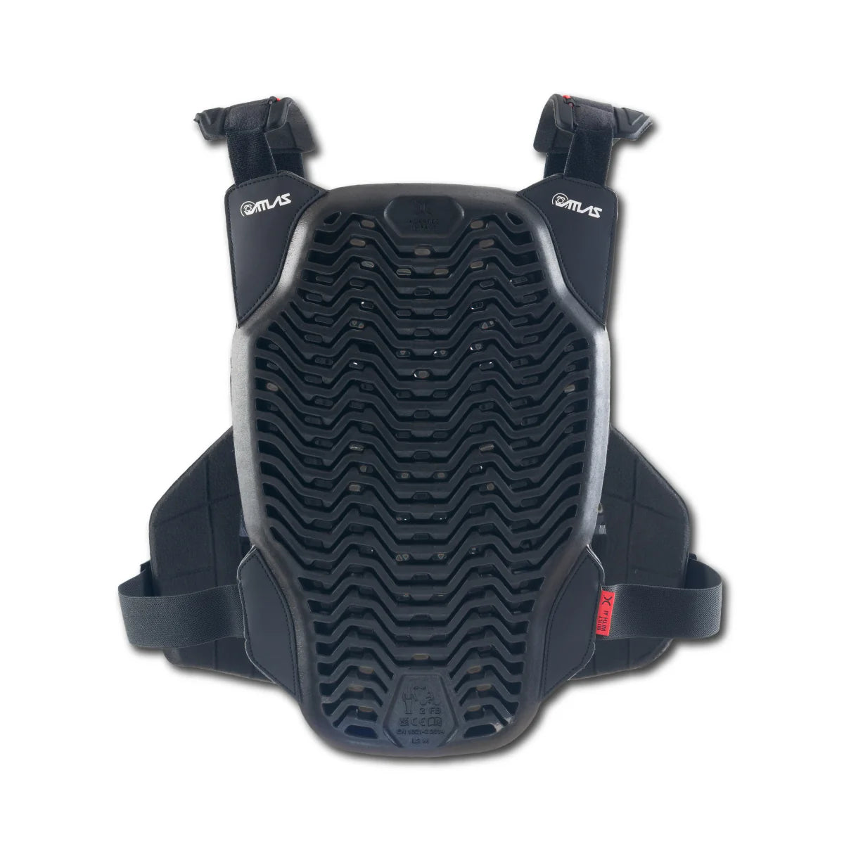 Atlas Defender II Hybrid Ai Chest Protector Black