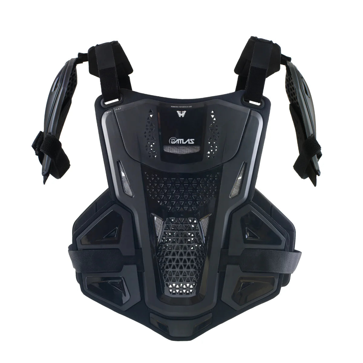 Atlas Defender II Plus Chest Protector Black