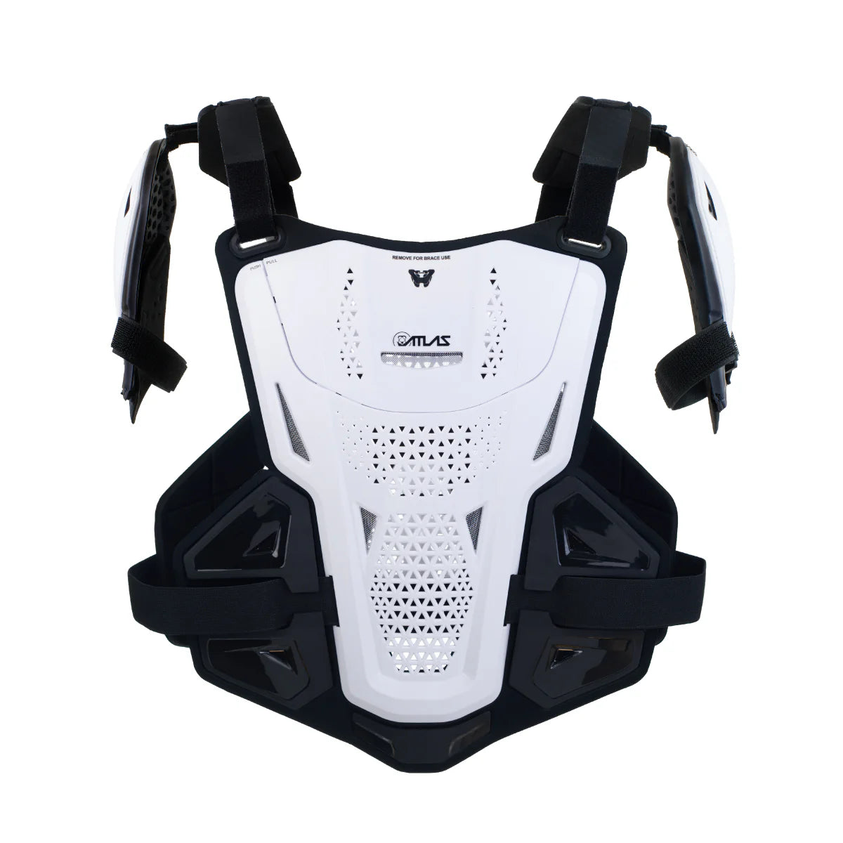 Atlas Defender II Plus Chest Protector White