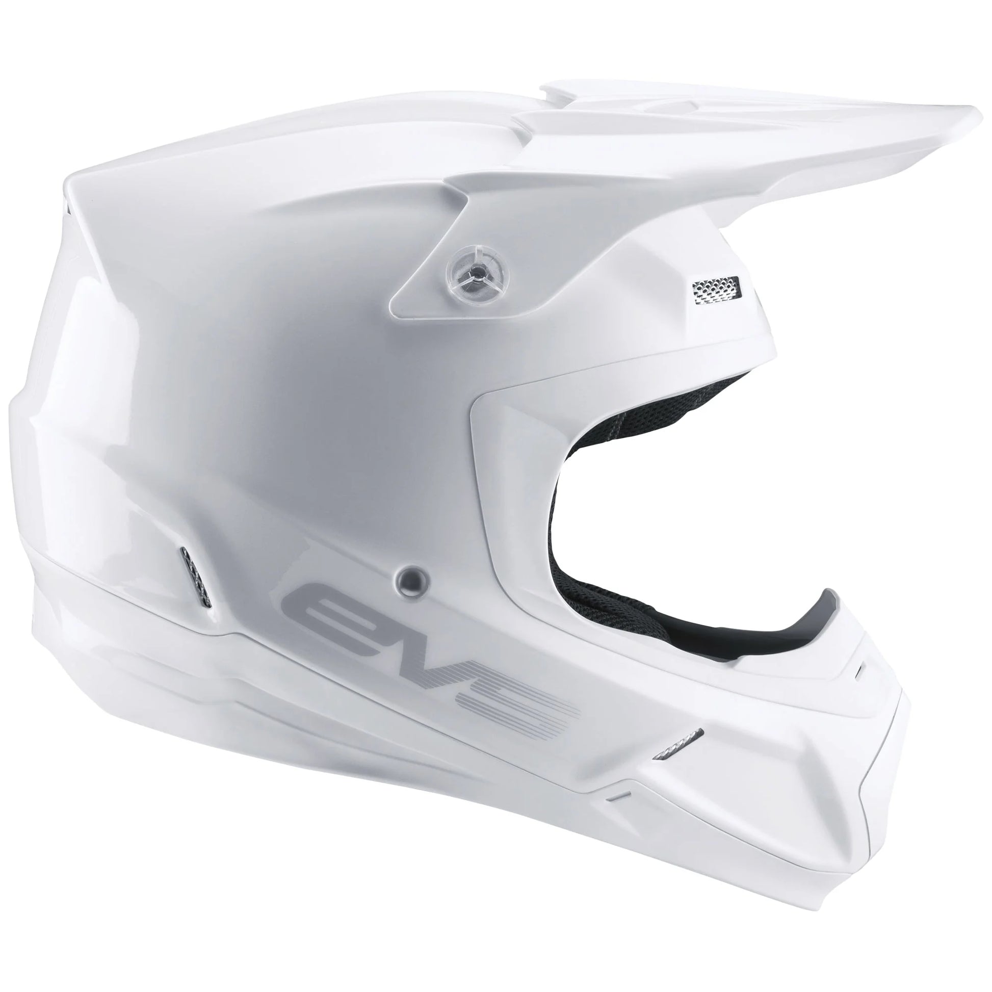 EVS T5 Solid Helmet White