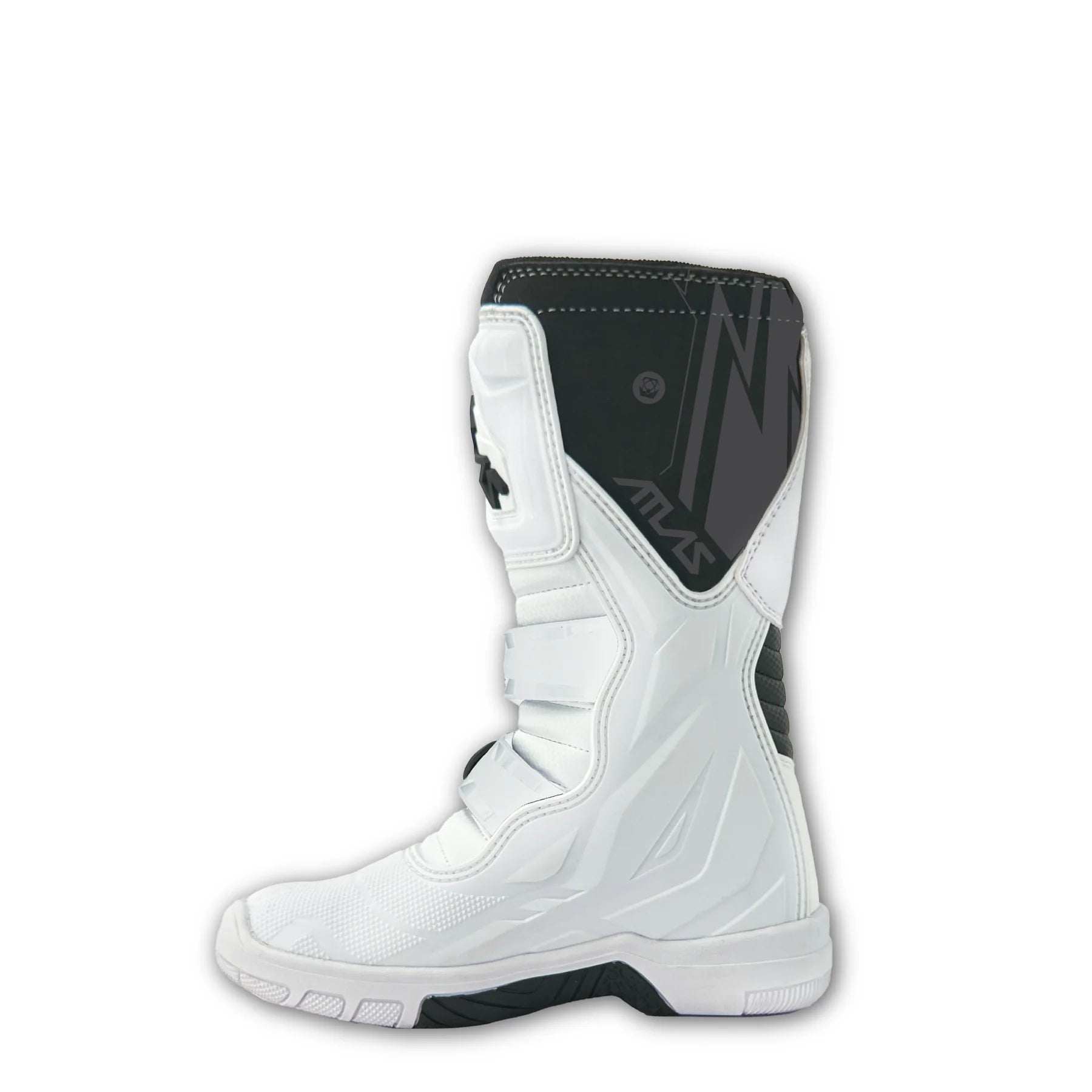 Atlas Traction Youth Boots White