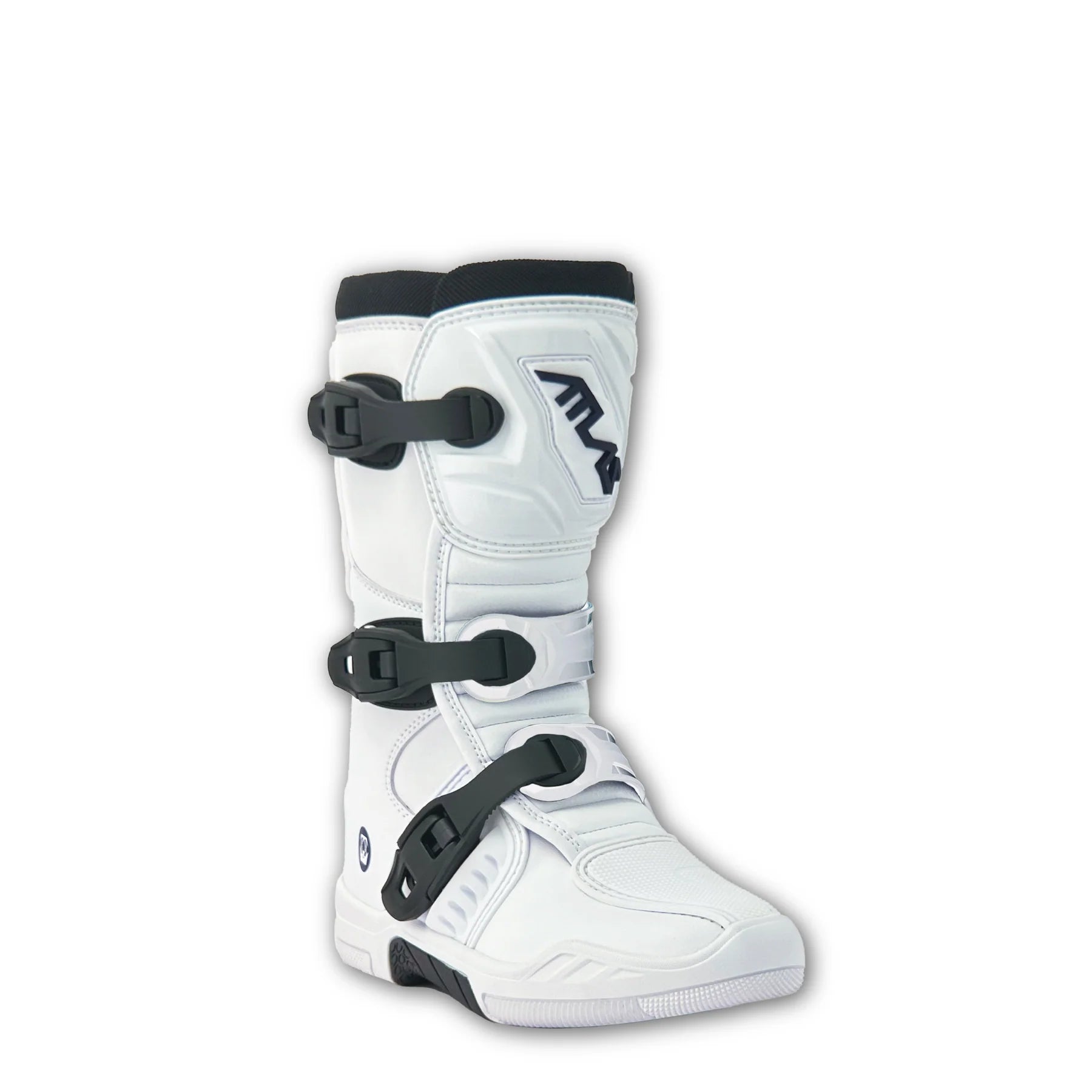 Atlas Traction Youth Boots White