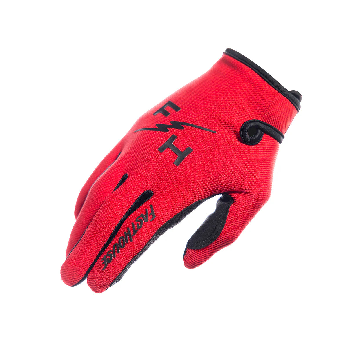 Fasthouse Carbon Eternal Youth Glove - Red