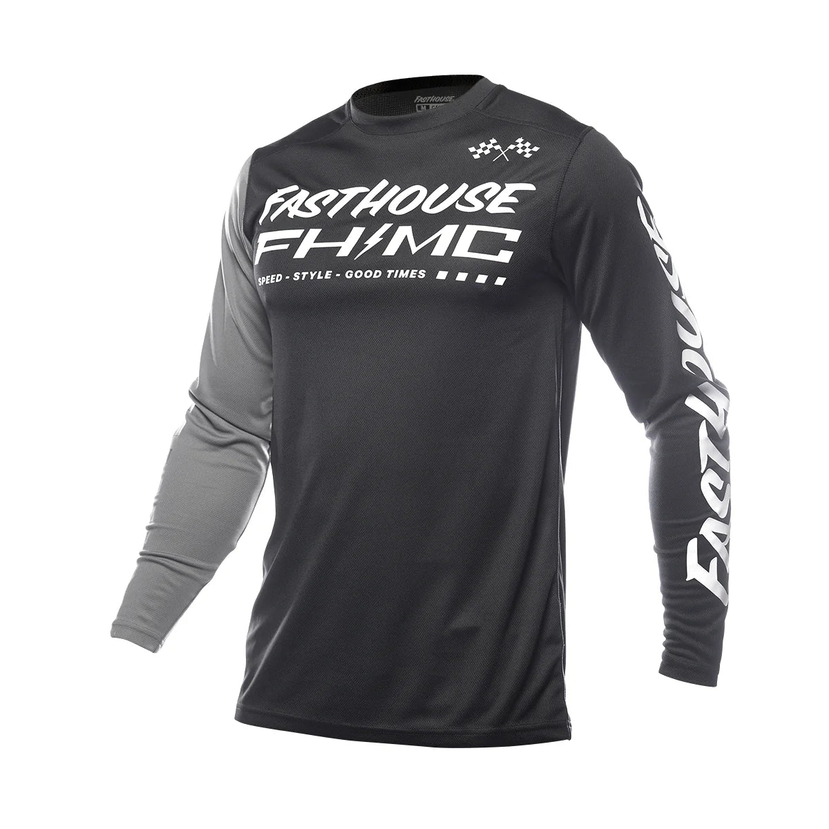 Fasthouse Carbon Method Youth Jersey - Black/Gray