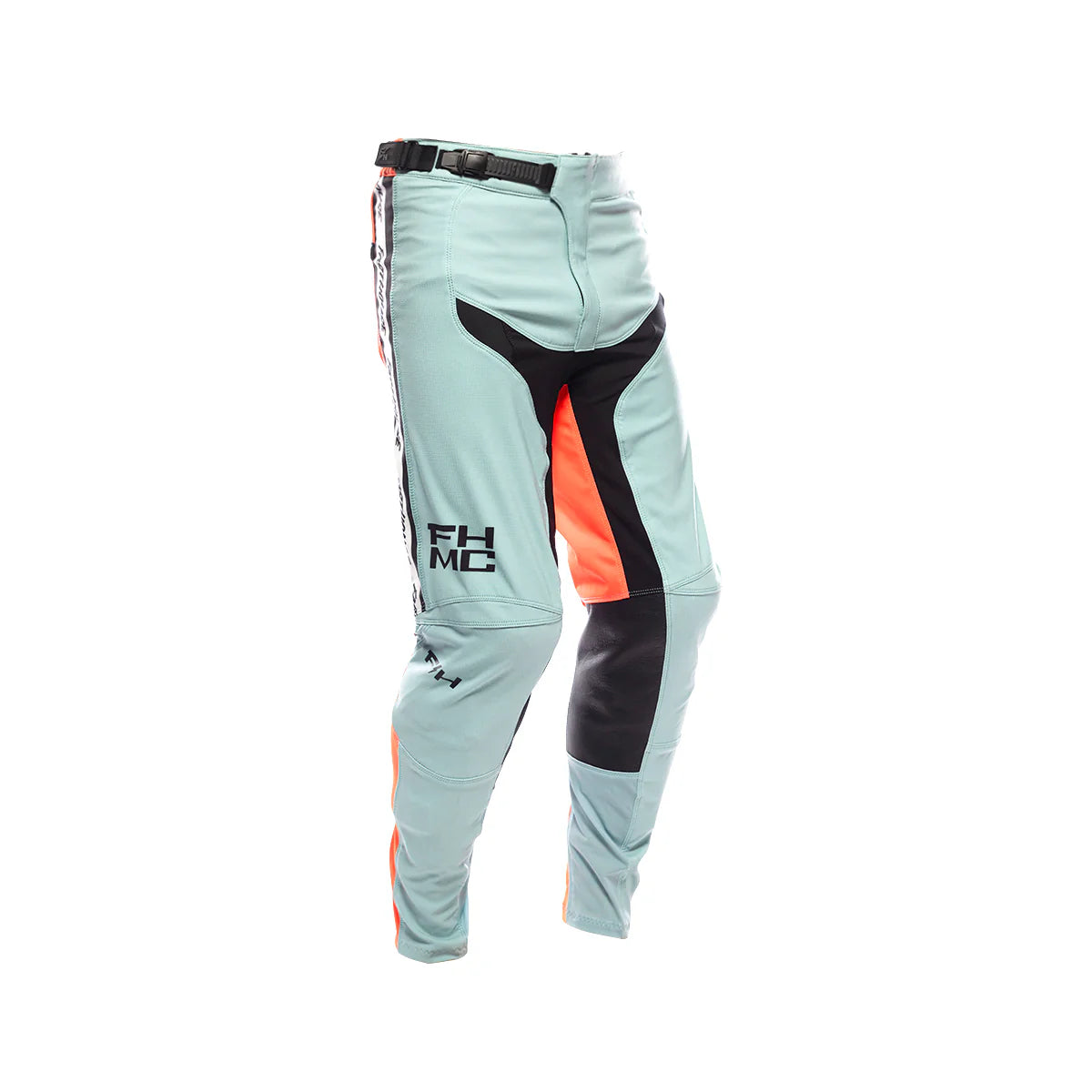 Fasthouse Elrod Formula Youth Pant - Oceanic Mint/Hyper Coral