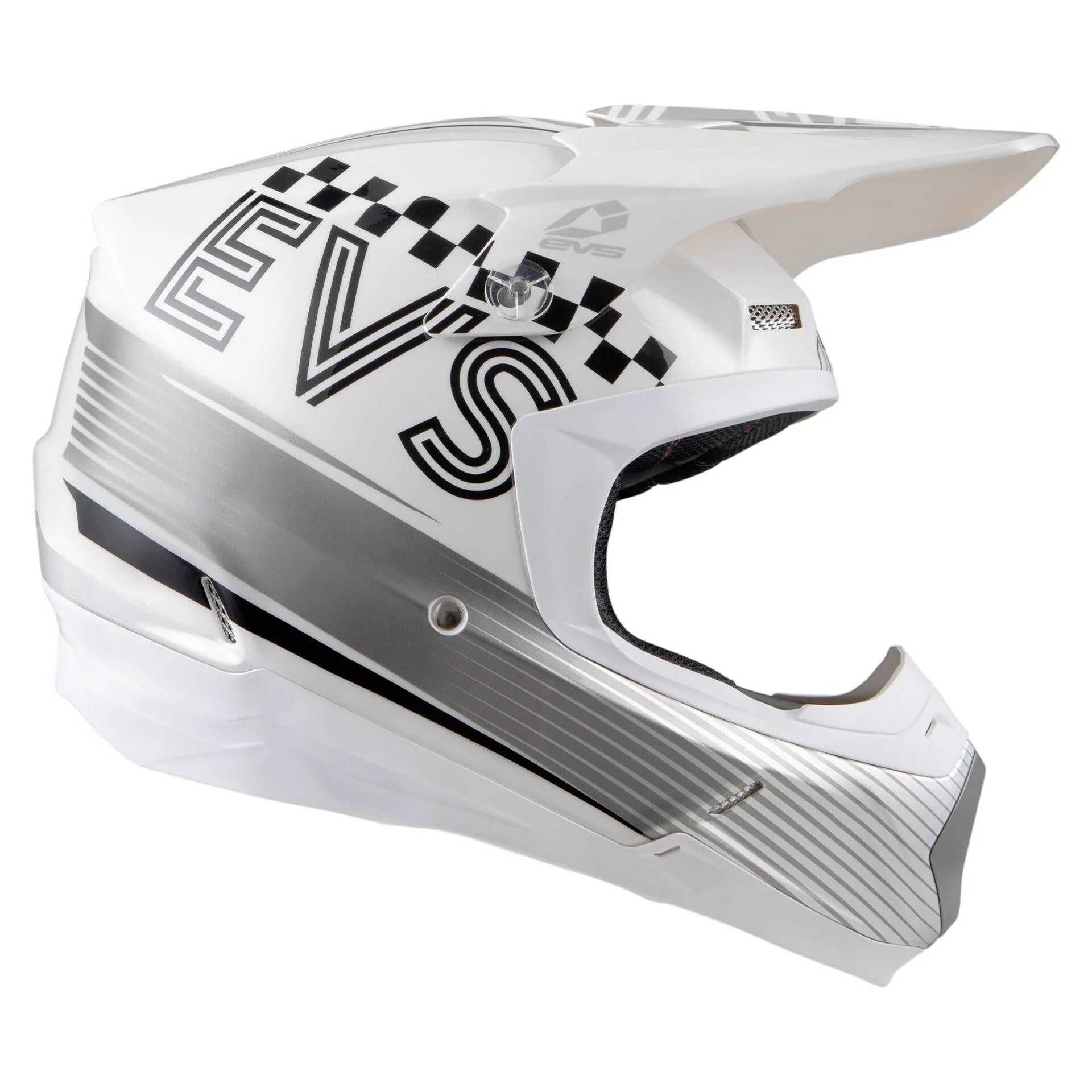 EVS T5 Torino Helmet White